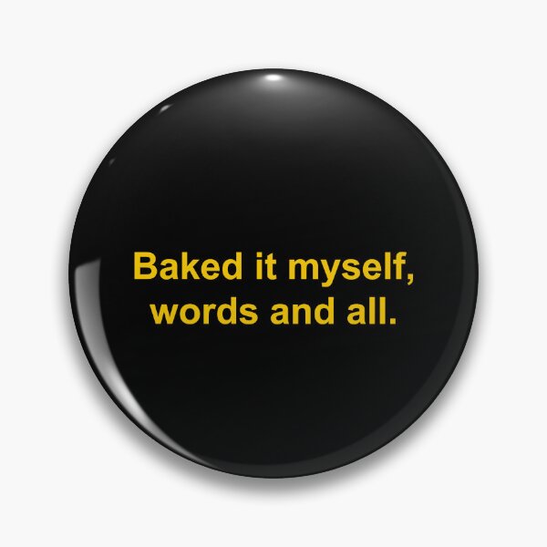 Item preview, Baked it myself, words and all designed and sold by Family-Shop.
