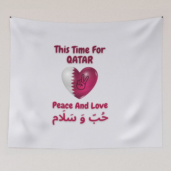 Item preview, This Time For Qatar Fans T-Shirts And Flags designed and sold by bfadul.