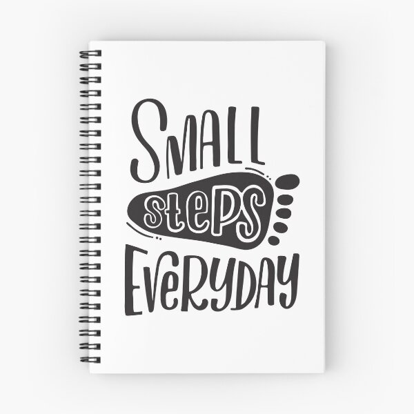 Item preview, Small Steps Everyday Take Action Motivational Quote  designed and sold by gunjancreates.