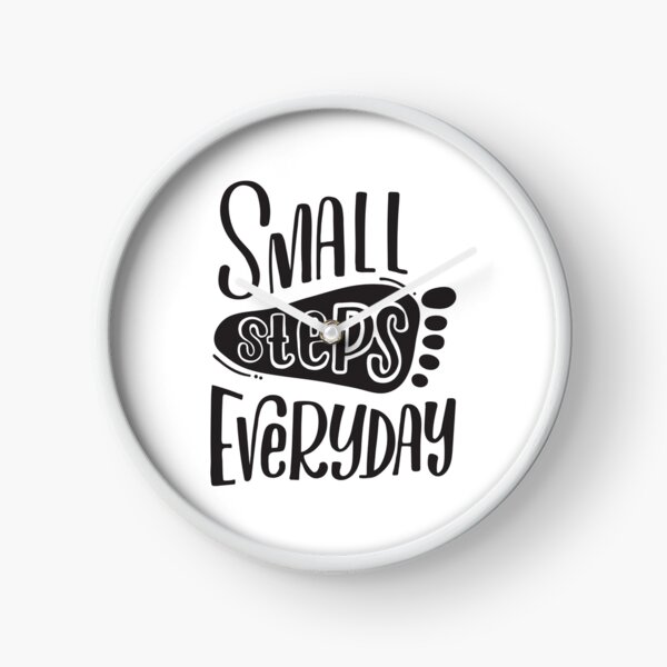 Item preview, Small Steps Everyday Take Action Motivational Quote  designed and sold by gunjancreates.