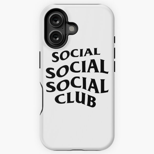 Vista previa del artículo con la obra «SOCIAL SOCIAL CLUB SOCIAL», diseñado y vendido por NewMerchandise.