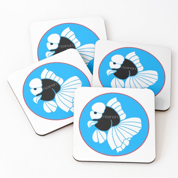 Item preview, White and black Oranda Goldfish Logo C4 designed and sold by Nosnah.