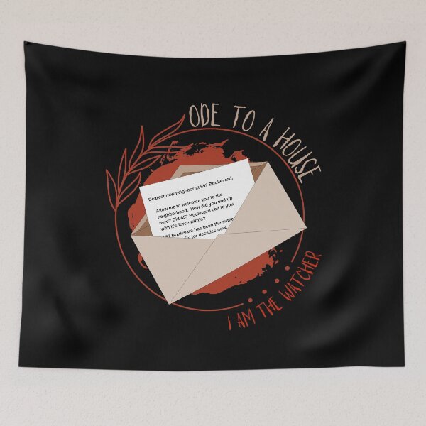 Item preview, Ode to a House Letter - The Watcher designed and sold by Smagnaferous.