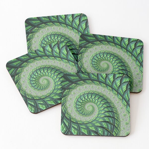 Item preview, Fiddlehead Fern - Spiral Geometric Art  designed and sold by Jillianamatt.