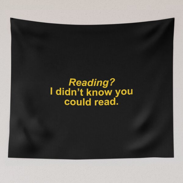Item preview, Reading ? I didn't know you could read designed and sold by Family-Shop.