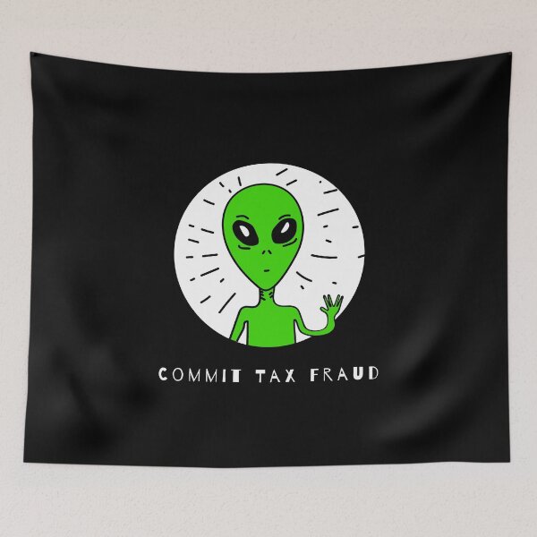 Item preview, Commit Tax Fraud Funny  designed and sold by designsdetour.