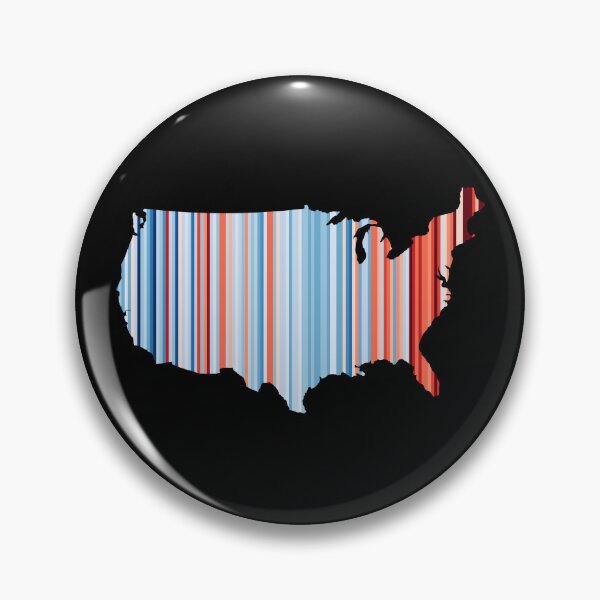 Item preview, USA - Climate stripes designed and sold by Tabascol.
