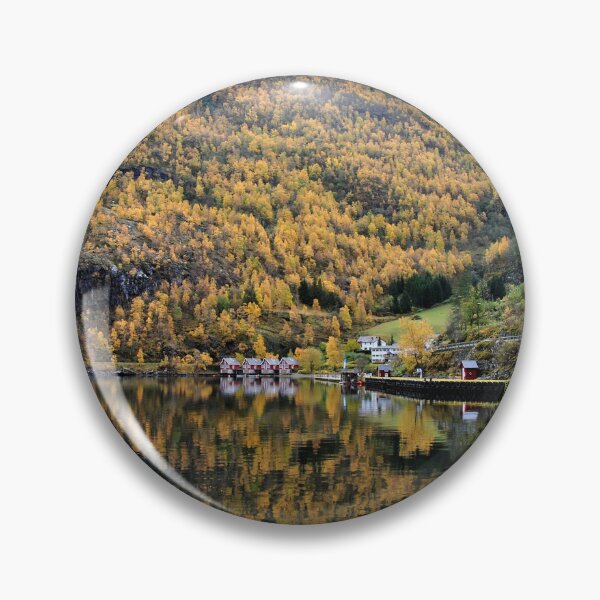 Item preview, Autumn Trees Flam Aurlandsfjord Norway designed and sold by AndyEvansPhotos.
