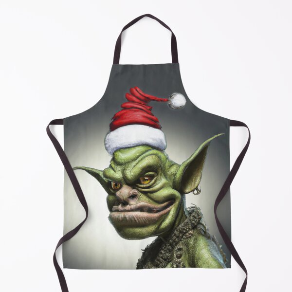 Item preview, Grinch Headshot with a Santa Hat designed and sold by Jasson.