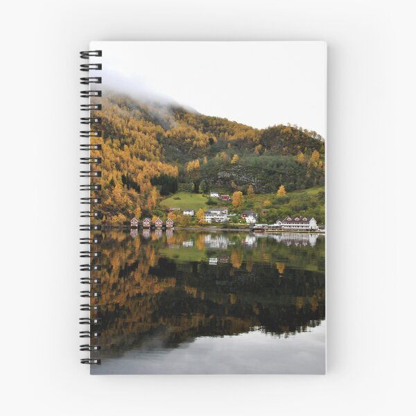 Item preview, Autumn Trees Flam Aurlandsfjord Norway designed and sold by AndyEvansPhotos.