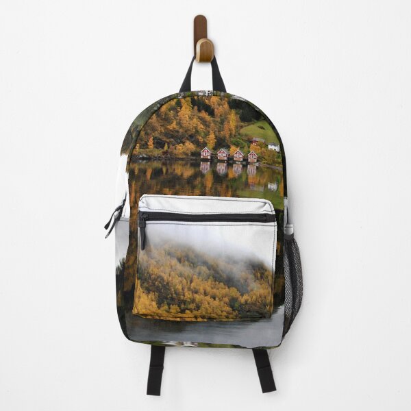 Item preview, Autumn Trees Flam Aurlandsfjord Norway designed and sold by AndyEvansPhotos.