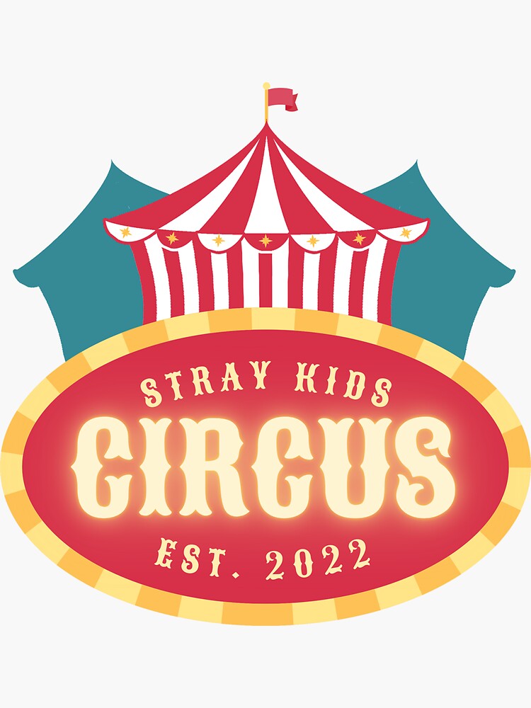 Stray Kids Circus Graphic 01 | Sticker - www.unidentalce.com.br