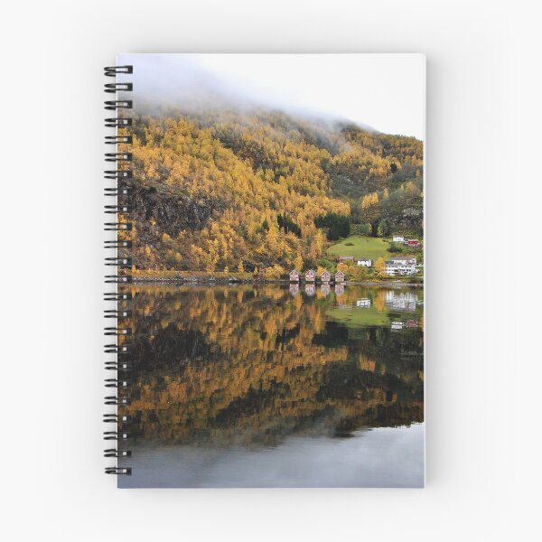 Item preview, Autumn Trees Flam Aurlandsfjord Norway designed and sold by AndyEvansPhotos.