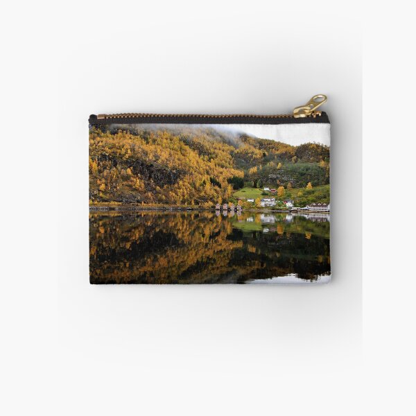 Item preview, Autumn Trees Flam Aurlandsfjord Norway designed and sold by AndyEvansPhotos.