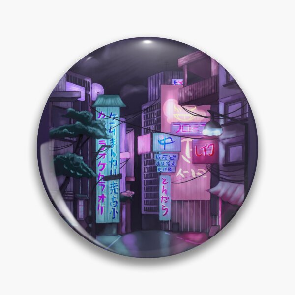 Artikelvorschau, Tokyo night scene entworfen und verkauft von Liv Arnold.