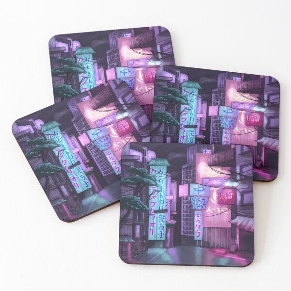 Item preview, Tokyo night scene designed and sold by Liv Arnold.