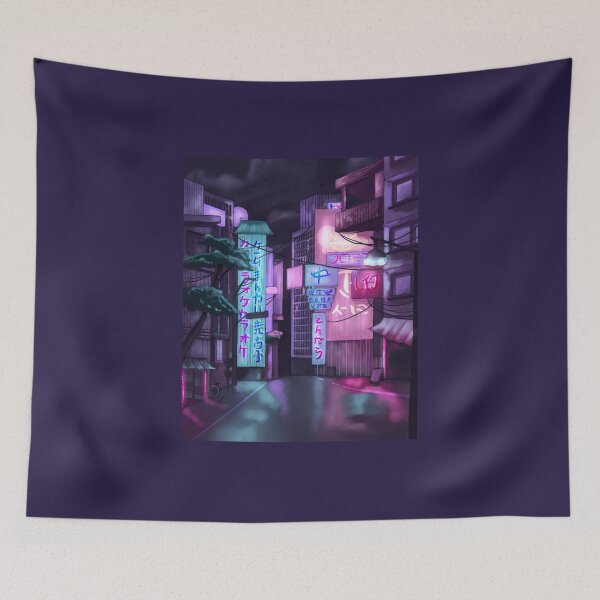 Item preview, Tokyo night scene designed and sold by Liv Arnold.