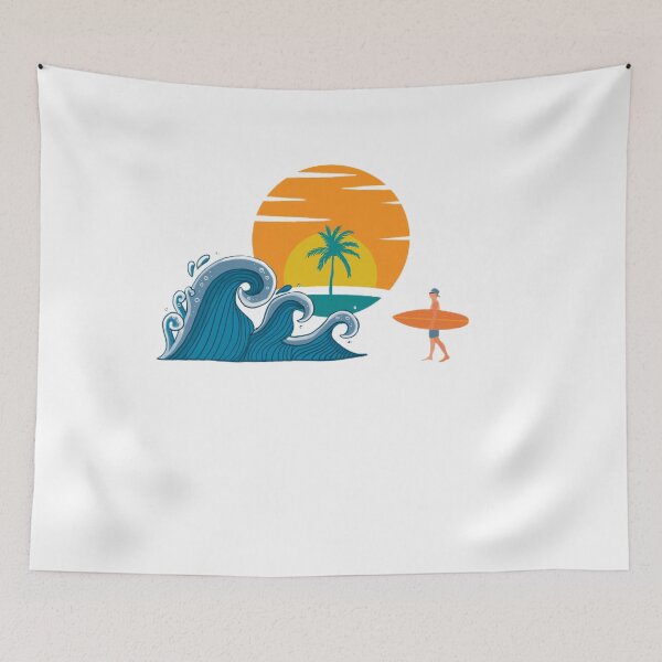 Item preview, Surfer t-shirt design designed and sold by SenhajiWorld.