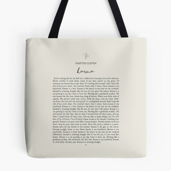 Item preview, Karma Lyrics designed and sold by queseraseraa.