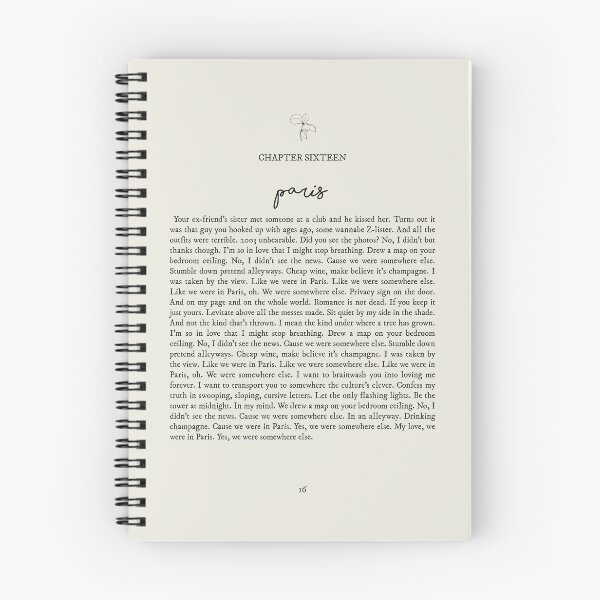 Item preview, Paris Lyrics designed and sold by queseraseraa.