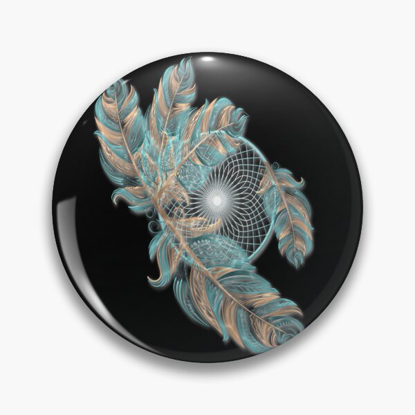 Item preview, Dream Catcher Teal & Tan Graphic designed and sold by Paula Helit.