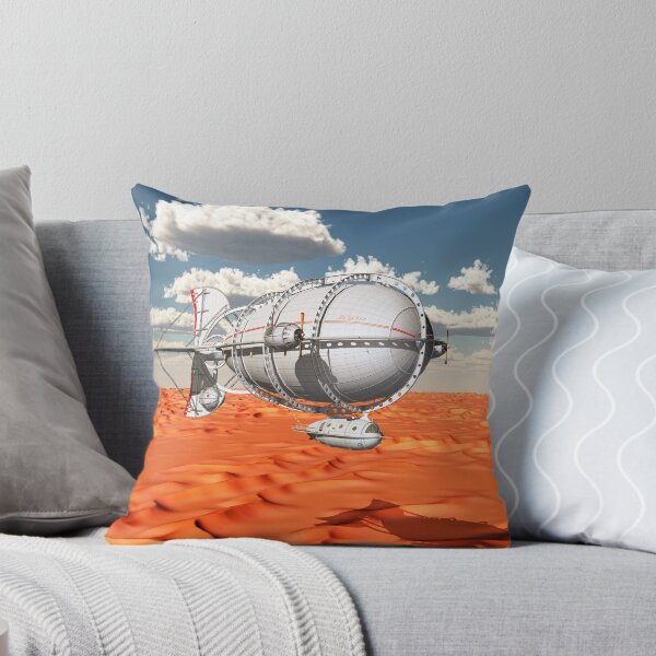 Item preview, Fantasy airship over a sandy desert designed and sold by MIRO3D.