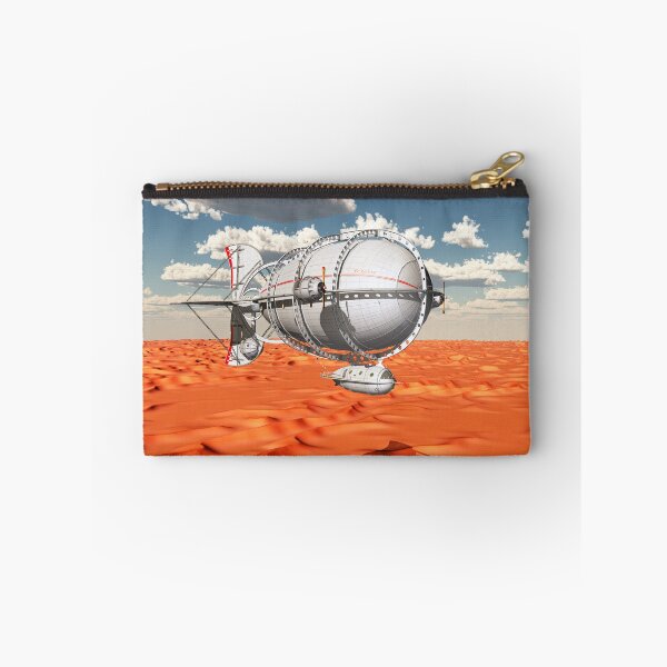 Item preview, Fantasy airship over a sandy desert designed and sold by MIRO3D.