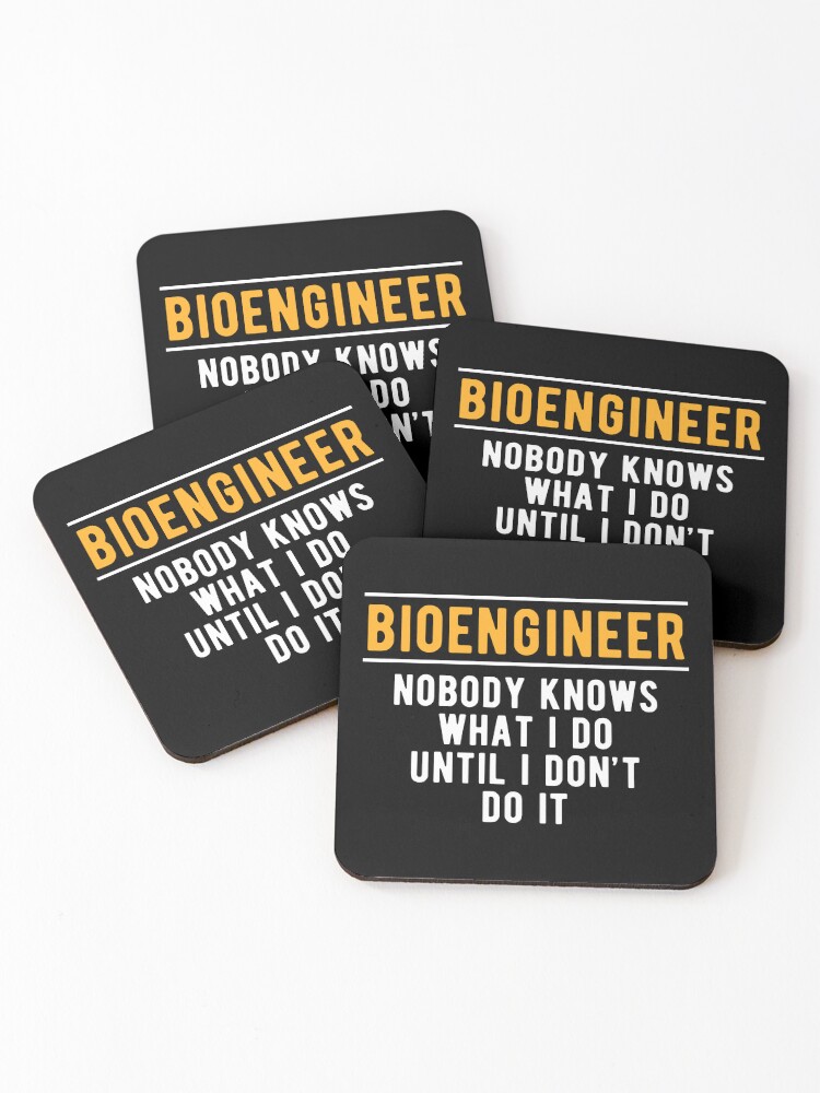 Thumbnail 1 of 5, Coasters (Set of 4), Bioengineering Bioengineer Do designed and sold by NestaReign.
