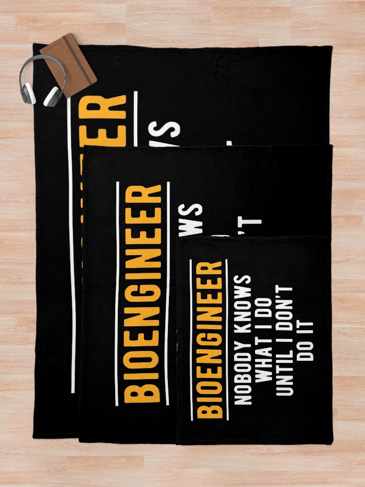Thumbnail 5 of 6, Throw Blanket, Bioengineering Bioengineer Do designed and sold by NestaReign.