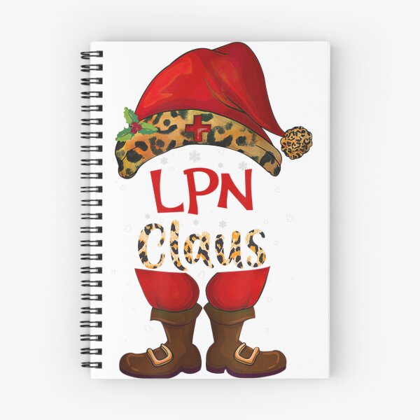 Item preview, Lpn Claus Leopard Pattern Santa Hat Nursing Christmas designed and sold by JoshuaSmith77.
