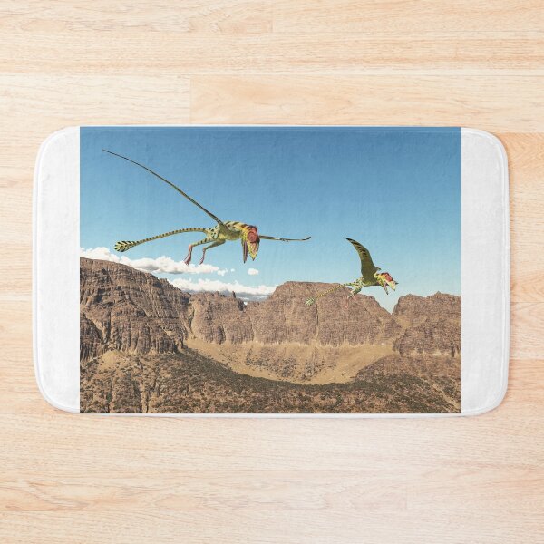 Item preview, Pterodactyl Peteinosaurus over a mountain landscape designed and sold by MIRO3D.