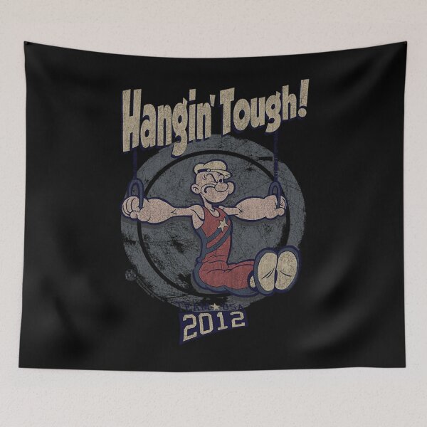 Item preview, popeye hangin tough brand a transparent designed and sold by mtourjabouv.