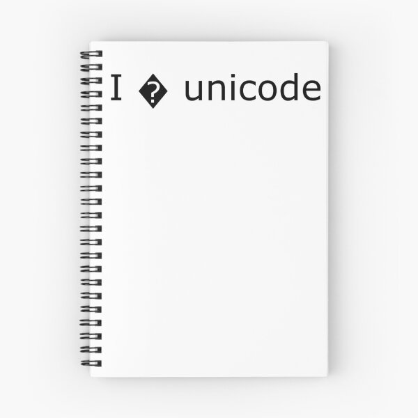 Item preview, I � unicode designed and sold by scotter1995.
