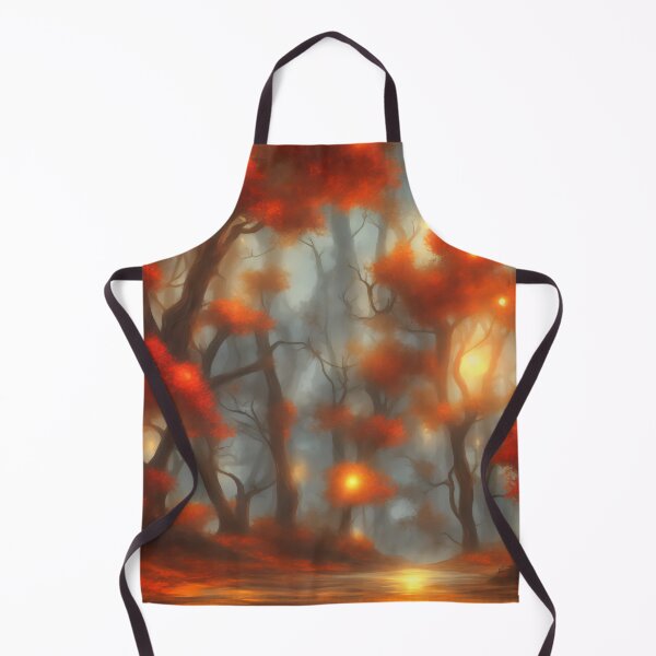 Item preview, Surreal Autumn Forest designed and sold by FromAIwithLove.