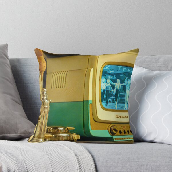 Item preview, Retro 50s Kitchen TV Appliances Disney Poster designed and sold by TastyTonic.