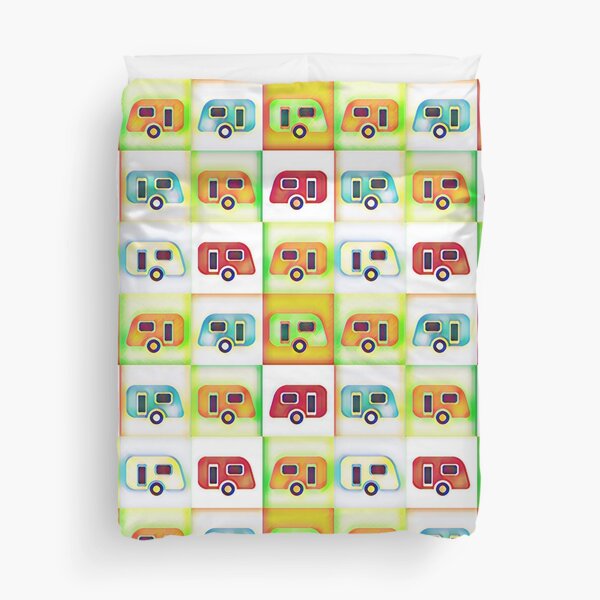 Item preview, Cool Camping - Colourful Caravans designed and sold by Sal's KerleyWorld.