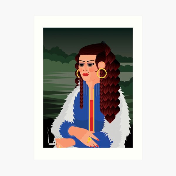 Mona Lisa Art Print