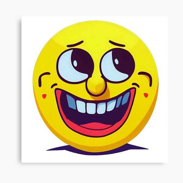 Funny Emoji Wall Art for Sale