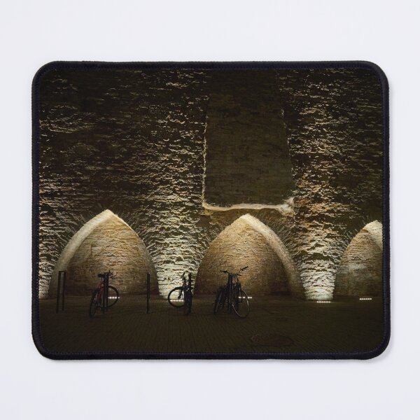 Item preview, Bike park by the wall designed and sold by Jouko Lehto Photography.