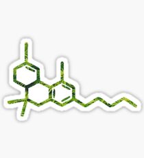 Tetrahydrocannabinol Sticker