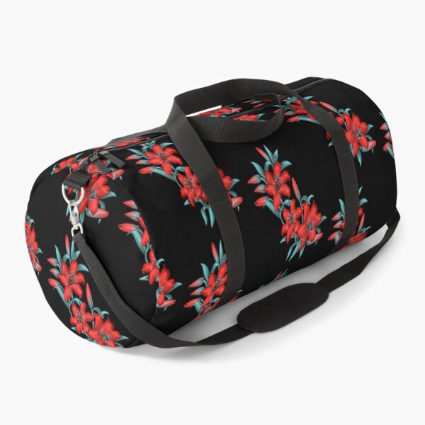 Item preview, Red Lily Flower Graphic Design designed and sold by Paula Helit.