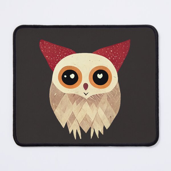 Item preview, Cute Christmas owl designed and sold by Chillapy.
