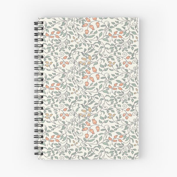 Item preview, Retro Bell-shaped Floral Vine Seamless Pattern designed and sold by wildberriesph.
