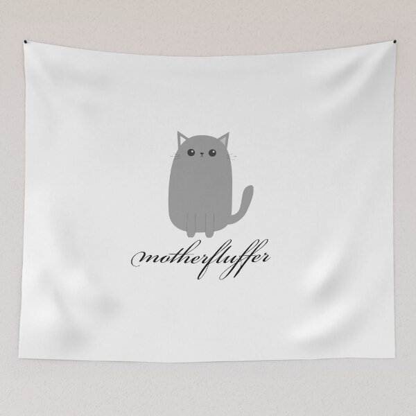 Item preview, Funny Cat Shirt Gift T-shirt Tee Men Women Kids Gift for Her Motherfluffer Kitty designed and sold by mandover.