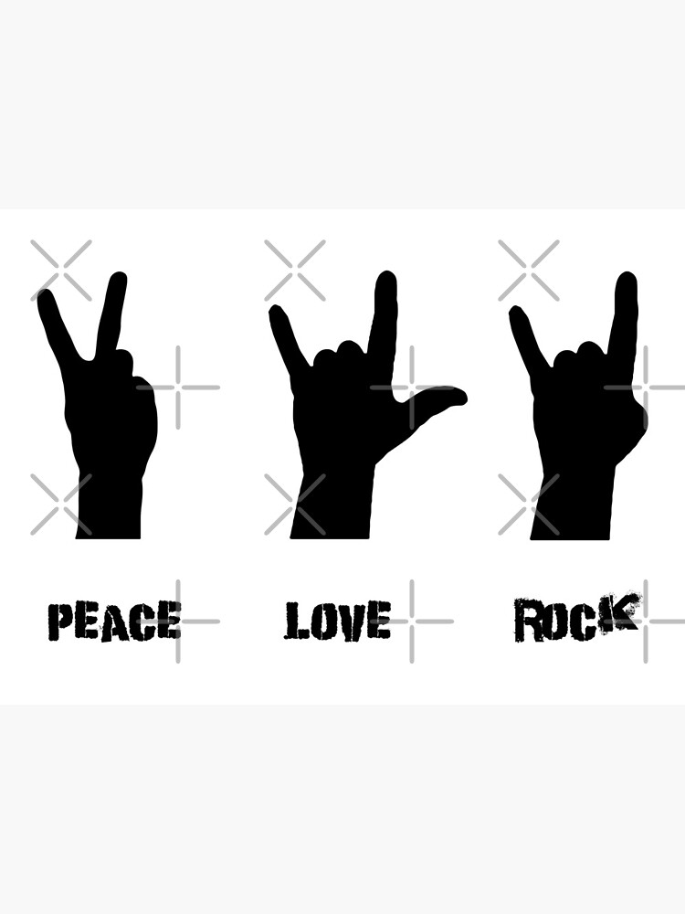 I Love Rock N Roll Asl T-Shirt I Love Rock N Roll Asl T-Shirt
