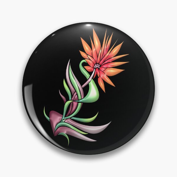 Item preview, Abstract Orange Flower Graphic designed and sold by Paula Helit.