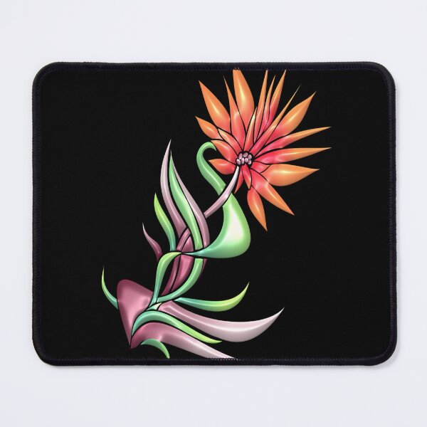 Item preview, Abstract Orange Flower Graphic designed and sold by Paula Helit.