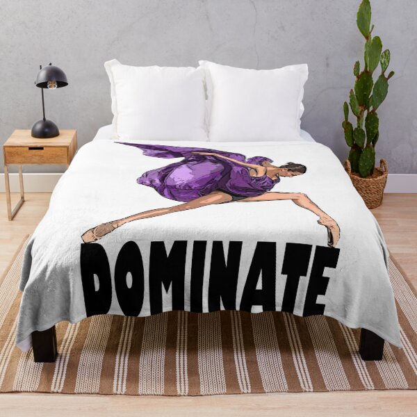Item preview, DOMINATE - BALLERINA BALLET - DETERMINATION MOTIVATIONAL designed and sold by KoolDsignsDANCE.