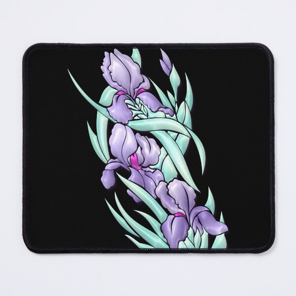 Item preview, Purple Iris Flower Graphic designed and sold by Paula Helit.