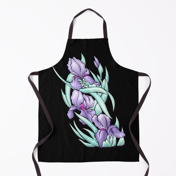 Item preview, Purple Iris Flower Graphic designed and sold by Paula Helit.